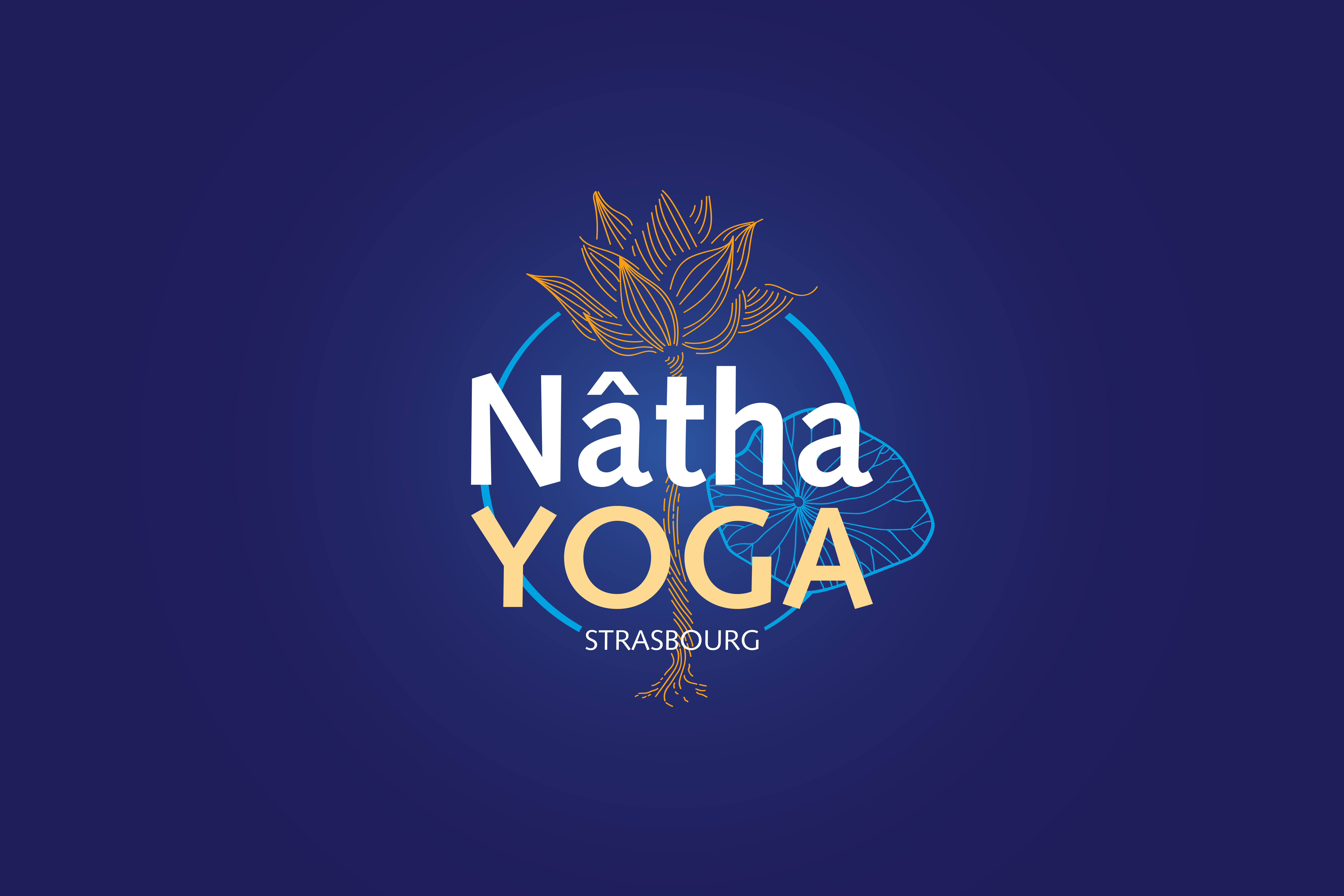 Logo entrepreneur Natha Yoga I Doriane Huynh, graphiste à Obernai en Alsace Logo entrepreneur Natha Yoga I Doriane Huynh, graphiste à Obernai en Alsace