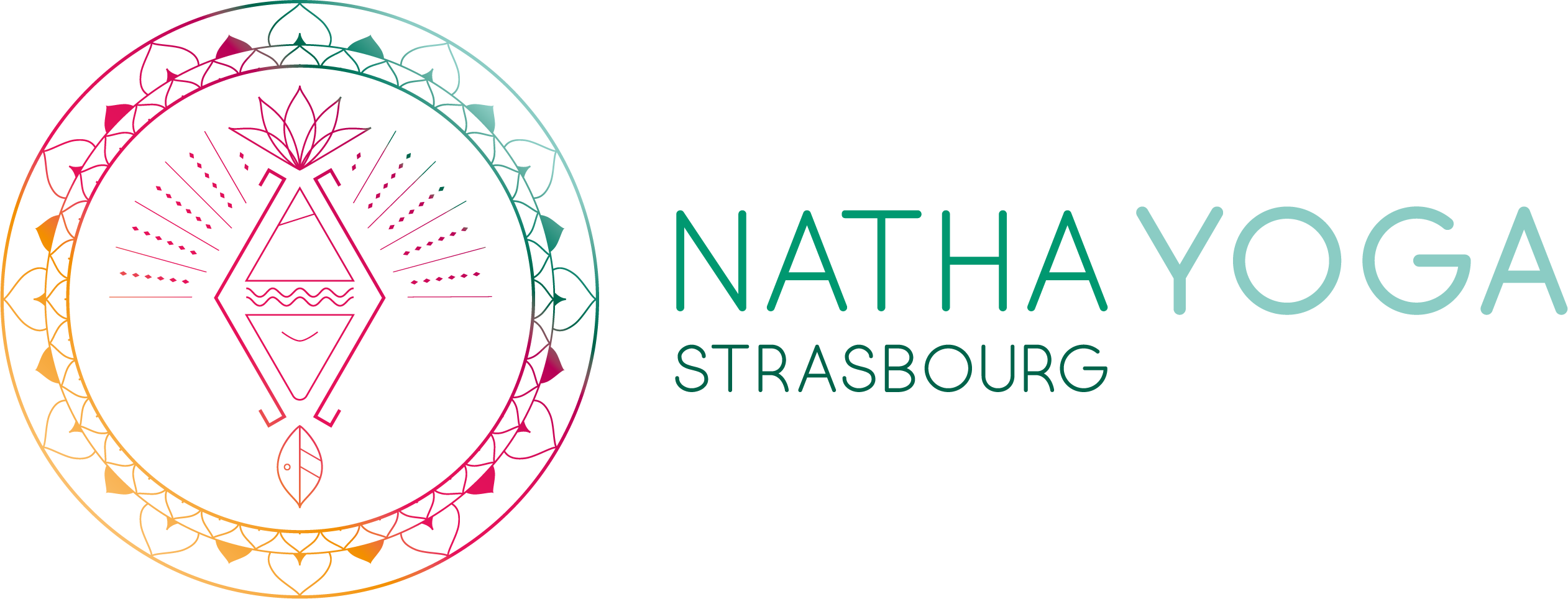 Logo Natha Yoga I Doriane Huynh, graphiste à Obernai en Alsace