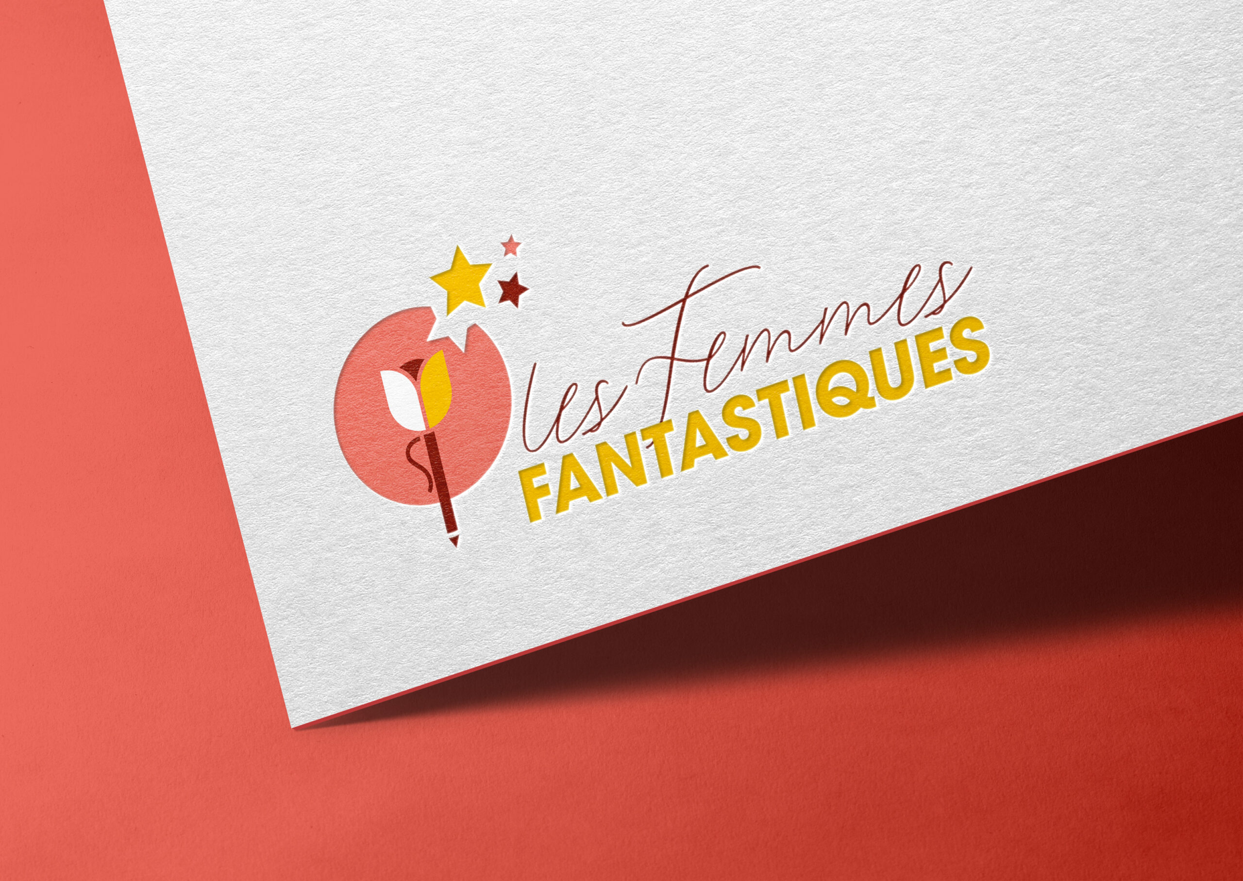 Création du logo des Femmes Fantastiques I Dôriane, graphiste à Obernai en Alsace