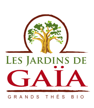 Logo Les jardins de Gaïa I Directrice artistique I Graphisme - Illustration - Photographie I Dôriane I Haguenau, Alsace