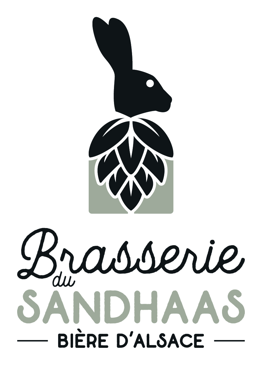 Logo Brasserie du Sandhaas I Directrice artistique I Graphisme - Illustration - Photographie I Dôriane I Haguenau, Alsace